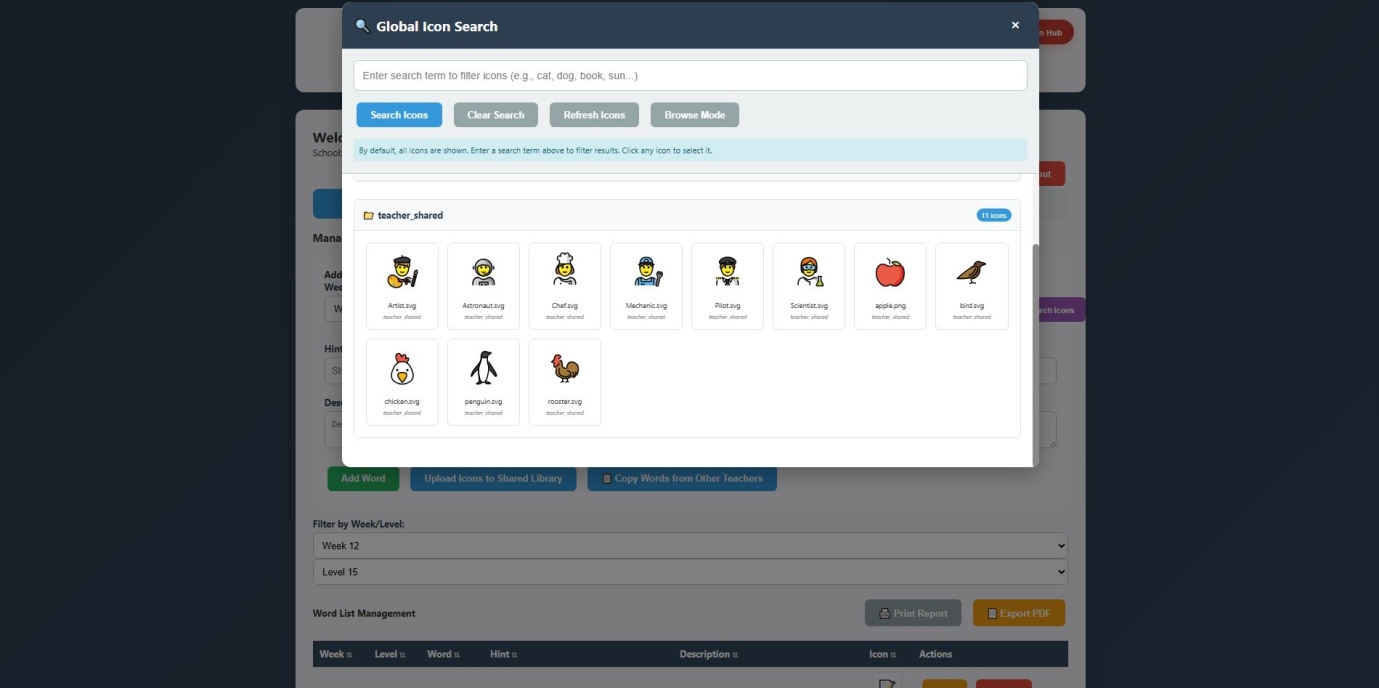 08 Uploaded of personal icons into teacher-shared.JPG